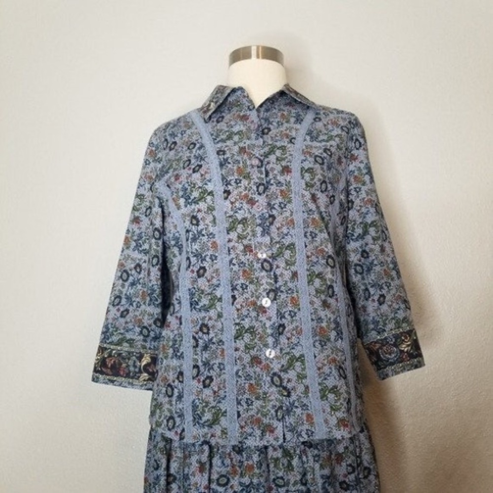 Vintage Boho button down shirt